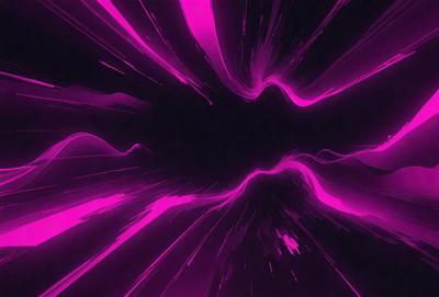 The primary subject of the image is a pink, swirling, and spiraling pattern. The setting is a dark background, which contrasts with the bright pink color of the pattern. The visual style appears to be a digital art or illustration, as the pattern is intricate and detailed. The colors and mood of the image are predominantly pink, creating a vibrant and lively atmosphere.