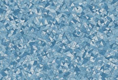 The primary subject of the image is a blue and white patterned background. The setting is a blue and white diamond pattern, which creates a visually appealing and cohesive design. The visual style of the image is a combination of digital art and illustration, as it features a complex and intricate pattern. The colors and mood of the image are predominantly blue and white, giving it a clean, fresh, and modern appearance.