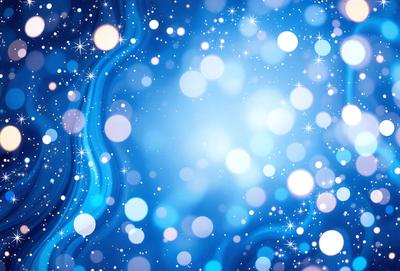 The primary subject of the image is a blue background with a multitude of white stars scattered throughout. The setting appears to be a night sky, with the stars creating a sense of depth and dimension. The visual style of the image is a combination of digital art and illustration, as the stars are depicted in a realistic manner while the background remains a vibrant blue. The colors and mood of the image are predominantly blue and white, creating a serene and peaceful atmosphere.