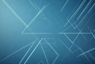 The primary subject of the image is a blue background with a pattern of geometric shapes, including triangles and squares. The setting appears to be a wall or a surface with a blue color. The visual style of the image is a combination of digital art and illustration, creating a unique and intricate pattern. The dominant colors in the image are blue and white, giving it a calm and soothing atmosphere.