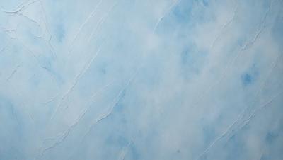 The primary subject of the image is a blue and white wall with a pattern of white lines. The setting is a room with a blue and white color scheme. The visual style is a combination of digital art and illustration. The dominant colors are blue and white, creating a calm and soothing atmosphere.