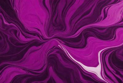 The primary subject of the image is a purple, swirling pattern that resembles a purple ocean. The setting is a purple background, and the visual style appears to be a digital art or illustration. The dominant colors in the image are purple and white, creating a calming and serene atmosphere.