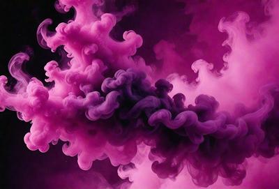The primary subject of the image is a purple cloud, which is the main object, scene, or focus of the image. The setting or background is a dark, purple-colored sky, which adds to the overall atmosphere of the image. The visual style of the image is a combination of photo and digital art, creating a unique and artistic representation of the purple cloud. The colors and mood of the image are predominantly purple, giving it a moody and dramatic appearance.