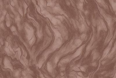 The image features a brown and white patterned surface, possibly a wallpaper or a textured material. The primary subject is a close-up of the pattern, showcasing the intricate design and texture. The setting is indoors, with the patterned surface being the main focus of the image. The visual style is a close-up of the pattern, highlighting the details and creating a sense of depth and texture. The colors and mood of the image are warm and earthy, with the brown and white colors evoking