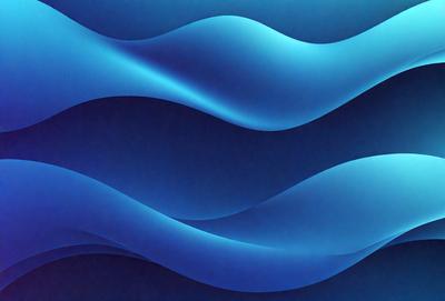 The primary subject of the image is a blue wave pattern, which is the main object, scene, or focus of the image. The setting or background is a dark blue surface, which adds to the overall atmosphere. The visual style of the image is digital art, as it is a digital representation of a wave pattern. The dominant colors in the image are blue, which creates a calm and serene mood.