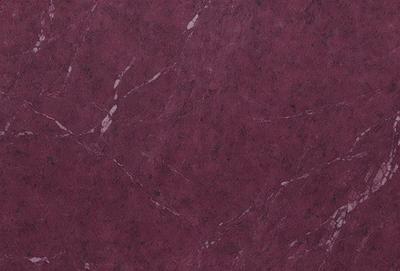 The primary subject of the image is a marble wall with a purple hue. The setting is a room with a purple marble wall, which serves as the background. The visual style is a close-up of the marble wall, showcasing its texture and color. The colors and mood of the image are predominantly purple, creating a calm and elegant atmosphere.