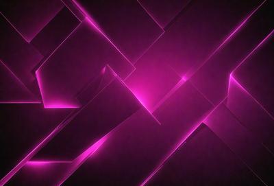 The primary subject of the image is a purple geometric pattern, which is the main focus of the image. The setting is a dark background, which contrasts with the purple pattern. The visual style is a digital art or illustration, as the pattern appears to be a part of a larger design. The dominant colors are purple and pink, creating a vibrant and visually appealing atmosphere.