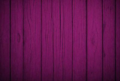 Purple wood paneling on a wall.