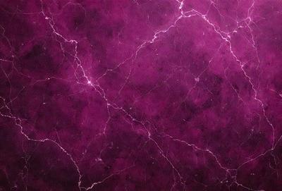 Purple marble wall with purple veins.