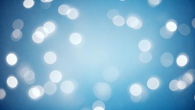 The primary subject of the image is a blue background with a pattern of white dots. The setting is a clear blue sky, and the visual style is a digital art or illustration. The colors and mood of the image are predominantly blue and white, creating a calm and serene atmosphere.