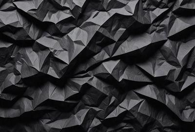 The primary subject of the image is a black and white patterned wallpaper. The setting is a black background, which emphasizes the patterned wallpaper. The visual style is a close-up of the wallpaper, showcasing its intricate design. The colors and mood of the image are predominantly black and white, giving it a classic and timeless appearance.