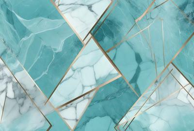 The primary subject of the image is a blue and white marble pattern. The setting is a blue and white marble wall, which serves as the background. The visual style is a close-up of the marble pattern, showcasing the intricate details of the design. The colors and mood of the image are predominantly blue and white, creating a clean and elegant atmosphere.