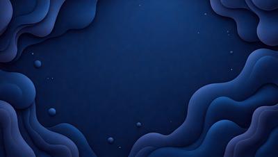 The primary subject of the image is a blue, cloudy sky with a few stars visible. The setting is a dark, cloudy night, and the visual style is a digital art or illustration. The colors and mood of the image are predominantly dark and moody, with the blue sky and stars creating a sense of depth and mystery.
