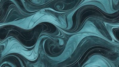 The primary subject of the image is a blue and white swirling pattern, which appears to be a digital art or illustration. The setting is a dark blue background, creating a contrasting and dramatic effect. The visual style is a combination of digital art and illustration, with the swirling pattern being the main focus. The colors and mood of the image are predominantly dark blue and white, giving it a moody and dramatic atmosphere.