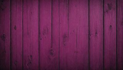 The primary subject of the image is a purple wooden wall. The setting is a room with a purple wooden wall, which serves as the background. The visual style is a close-up of the wooden wall, showcasing its texture and color. The dominant colors are purple and brown, creating a warm and inviting atmosphere.
