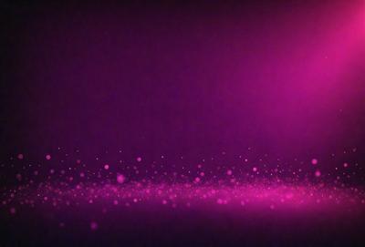 The primary subject of the image is a purple background with a few white specks. The setting is a dark room, and the visual style appears to be a digital art or illustration. The dominant colors are purple and white, creating a calm and serene atmosphere.