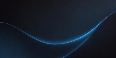 The primary subject of the image is a blue line or wave, which appears to be a digital art or illustration. The setting is a dark background, which contrasts with the blue line. The visual style is modern and futuristic, with the blue line being the main focus of the image. The colors and mood are predominantly blue, creating a sense of calmness and tranquility.