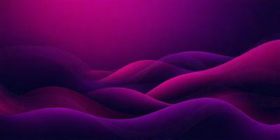 The primary subject of the image is a purple background with a pattern of waves. The setting is a dark purple background, which creates a moody atmosphere. The visual style is a digital art or illustration, as the waves are depicted in a detailed and artistic manner. The dominant colors are purple and pink, which contribute to the overall mood of the image.