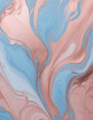 The primary subject of the image is a swirling, flowing pattern of blue and pink colors. The setting is a blue and pink background, which creates a visually striking contrast with the swirling pattern. The visual style of the image is a combination of digital art and illustration, as it appears to be a digital artwork or illustration of a flowing pattern. The colors and mood of the image are predominantly blue and pink, giving it a vibrant and lively atmosphere.