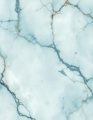 The primary subject of the image is a marble-like surface with a blue and white color scheme. The setting is a room with a blue and white marble wall, which serves as the background. The visual style is a close-up of the marble wall, showcasing its intricate patterns and textures. The colors and mood of the image are serene and elegant, with the blue and white color palette creating a sense of calmness and sophistication.