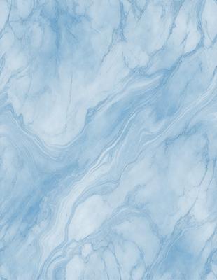 The primary subject of the image is a marble-like surface with a blue and white color scheme. The setting is a bathroom, as indicated by the presence of a sink. The visual style is a close-up of the marble surface, showcasing its intricate patterns and textures. The colors and mood of the image are serene and elegant, with the blue and white hues creating a calming atmosphere.