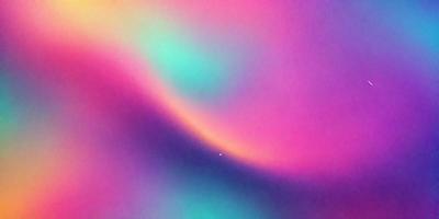 The primary subject of the image is a colorful, swirling pattern that resembles a rainbow. The setting is a purple background, which adds to the vibrant and lively atmosphere of the scene. The visual style appears to be a combination of digital art and illustration, creating a unique and eye-catching design. The dominant colors are purple, pink, and green, which together create a sense of warmth and energy.