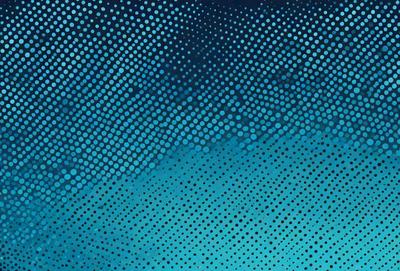 The primary subject of the image is a blue background with a pattern of white dots. The setting appears to be a night sky, creating a serene and peaceful atmosphere. The visual style of the image is a combination of a photo and a digital art, as it features a blue background with white dots, which gives it a unique and artistic appearance. The colors and mood of the image are predominantly blue and calm, with the white dots adding a touch of contrast and visual interest.