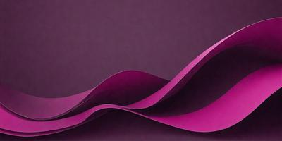 The primary subject of the image is a purple wave, which is the main object, scene, or focus of the image. The setting or background is a dark purple surface, which adds to the overall atmosphere. The visual style of the image is a digital art or illustration, as it is a creative and artistic representation of a wave. The colors and mood of the image are predominantly purple, giving it a calm and serene appearance.