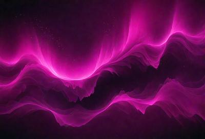 The primary subject of the image is a pink, purple, and red swirling pattern. The setting is a dark background, which contrasts with the vibrant colors of the swirling pattern. The visual style appears to be a digital art or illustration, as the colors and patterns are intricately detailed. The overall atmosphere of the image is lively and energetic, with the swirling pattern capturing the viewer's attention.