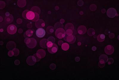The primary subject of the image is a purple background with a pattern of pink and white circles. The setting appears to be a dark room, possibly a nightclub or a darkened room for a special event. The visual style of the image is a combination of digital art and illustration, creating a unique and eye-catching design. The dominant colors in the image are purple and pink, giving it a vibrant and lively atmosphere.