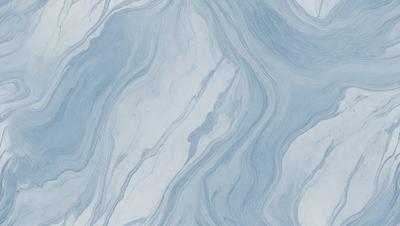 The primary subject of the image is a blue and white marbled tile. The setting is a bathroom, as indicated by the presence of the marbled tile. The visual style is a close-up of the tile, showcasing its intricate design. The dominant colors are blue and white, creating a calm and soothing atmosphere.