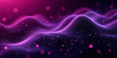 The primary subject of the image is a purple, pink, and white patterned background. The setting is a dark background, which contrasts with the bright colors of the pattern. The visual style is a combination of digital art and illustration, creating a unique and eye-catching design. The colors and mood of the image are vibrant and energetic, with the pink and white hues evoking a sense of warmth and positivity.