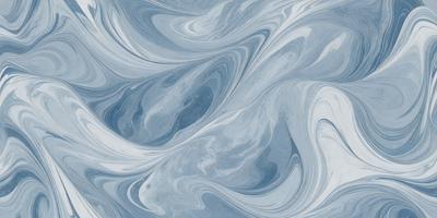The primary subject of the image is a blue and white swirling pattern, which appears to be a digital art or illustration. The setting is a blue background, and the visual style is a combination of digital art and illustration. The dominant colors are blue and white, creating a calm and soothing atmosphere.