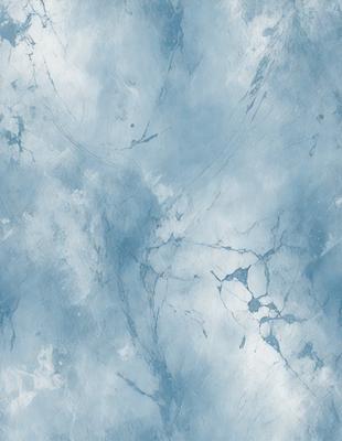 The primary subject of the image is a blue and white marbled wall. The setting is a room with a blue and white marbled wall, which serves as the background. The visual style is a photo, capturing the intricate patterns and textures of the marbled wall. The colors and mood of the image are predominantly blue and white, creating a calm and serene atmosphere.