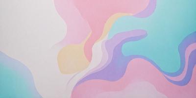 The primary subject of the image is a colorful painting or drawing featuring a mix of pink, yellow, blue, and purple colors. The setting is a white background, which contrasts with the vibrant colors of the artwork. The visual style appears to be a combination of digital art and illustration, creating a unique and eye-catching piece. The colors and mood of the artwork evoke a sense of creativity and playfulness, as the artist has skillfully combined various shades to create a vis
