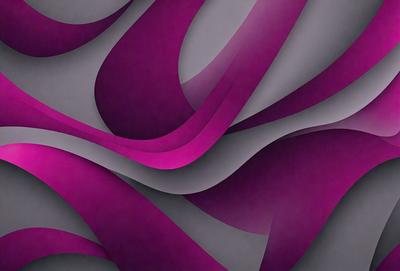 The primary subject of the image is a purple and gray patterned design. The setting is a gray and purple background, which complements the design. The visual style is a combination of digital art and illustration, creating a unique and eye-catching pattern. The colors and mood of the image are predominantly purple and gray, giving it a modern and sophisticated appearance.