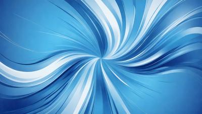 The primary subject of the image is a blue spiral pattern, which is the main object, scene, or focus of the image. The setting or background is a blue surface, and the visual style is digital art. The dominant colors and overall atmosphere are blue and calming.