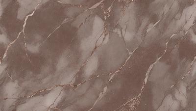 The primary subject of the image is a marble-like surface with a pattern of holes and grooves. The setting is a close-up of the surface, showcasing the intricate details of the pattern. The visual style is a realistic representation of the marble, with no indication of digital art or illustration. The colors and mood of the image are predominantly brown, giving it a natural and earthy appearance.