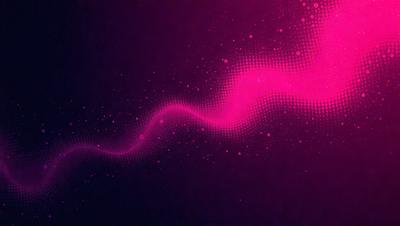 The primary subject of the image is a pink wave pattern. The setting is a purple background, which creates a visually striking contrast with the wave pattern. The visual style of the image is a combination of digital art and illustration, giving it a unique and artistic appearance. The dominant colors in the image are pink and purple, creating a warm and vibrant atmosphere.