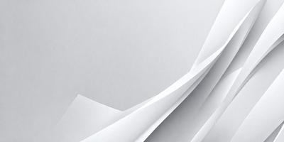 The primary subject of the image is a white sheet of paper. The setting is a white background, which creates a clean and minimalist appearance. The visual style is a close-up of the paper, emphasizing its texture and details. The colors and mood are predominantly white, giving the image a calm and serene atmosphere.