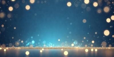 The primary subject of the image is a blue background with a pattern of white lights. The setting is a dark blue sky, and the visual style is a digital art or illustration. The colors and mood of the image are predominantly dark blue and white, creating a serene and calming atmosphere.