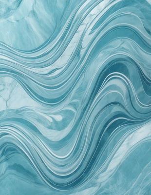 The primary subject of the image is a blue and white marble-like pattern. The setting is a blue and white marble-like surface, which could be a wall or a countertop. The visual style is a close-up of the marble-like pattern, showcasing its intricate details. The colors and mood of the image are predominantly blue and white, creating a clean and elegant atmosphere.