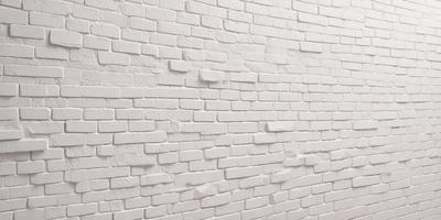 The primary subject of the image is a white brick wall. The setting is a white brick wall, and the visual style is a photo. The colors and mood of the image are predominantly white, giving it a clean and minimalist appearance.