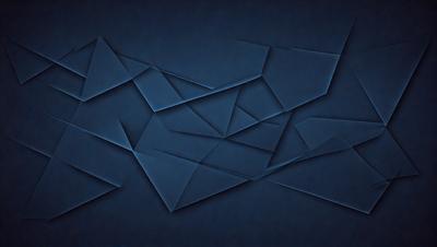 The primary subject of the image is a blue background with a geometric pattern. The setting is a dark blue background, which creates a contrast with the geometric pattern. The visual style of the image is a combination of digital art and illustration, as it features a geometric pattern that is both intricate and visually appealing. The colors and mood of the image are predominantly dark blue, which adds a sense of depth and sophistication to the overall atmosphere.