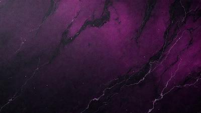 Purple marble wall with black veins.
