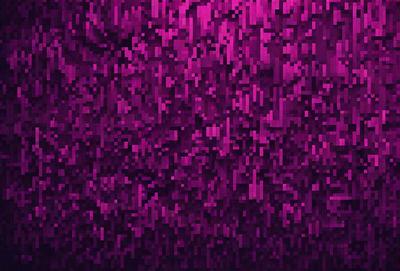 The primary subject of the image is a purple background with a pattern of purple and pink squares. The setting is a close-up of the background, showcasing the intricate pattern of the squares. The visual style is a digital art or illustration, as the background appears to be a digital creation. The colors and mood of the image are predominantly purple and pink, creating a vibrant and lively atmosphere.