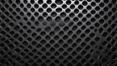 The primary subject of the image is a black and white patterned wall. The setting is a black background, and the visual style is a patterned wall. The dominant colors are black and white, creating a bold and striking atmosphere.