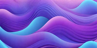 The primary subject of the image is a purple and blue wave pattern. The setting is a purple and blue background, which creates a visually striking contrast with the wave pattern. The visual style is a digital art or illustration, as the wave pattern is intricately detailed and the colors are vibrant. The dominant colors are purple and blue, creating a calming and serene atmosphere.