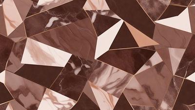 The primary subject of the image is a marble pattern, which is the main focus of the image. The setting is a marble surface, and the visual style is a combination of photo and digital art. The colors and mood of the image are predominantly brown and earthy tones, creating a natural and elegant atmosphere.