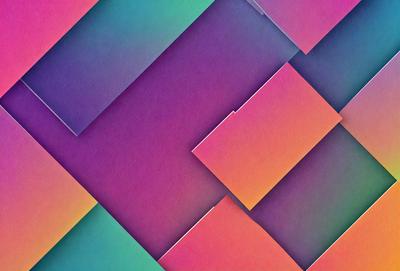 The primary subject of the image is a colorful, abstract design featuring a combination of purple, orange, and pink hues. The setting is a colorful background, which complements the vibrant colors of the design. The visual style of the image is a mix of digital art and illustration, creating a unique and eye-catching pattern. The overall atmosphere of the image is lively and energetic, with the bold colors evoking a sense of excitement and creativity.